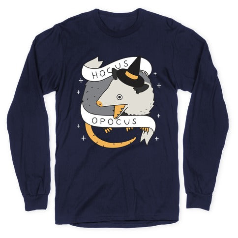 Hocus Opocus Opossum Longsleeve Tee